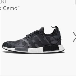 Adidas NMD_R1 Black Camo Shoes